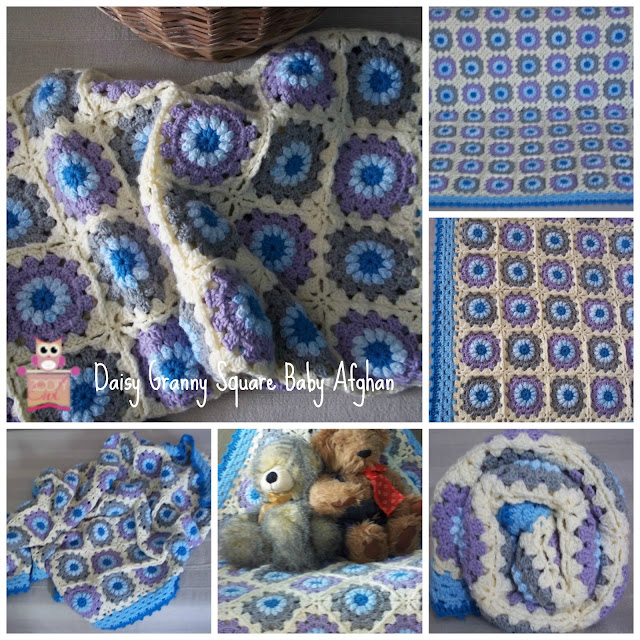 daisy granny square afghan granny square afghan