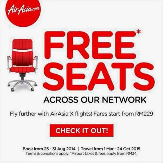 My AirAsia Free Seats