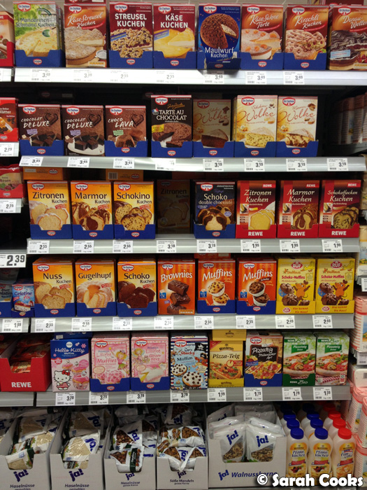 Sarah Cooks Germany 2013 Supermarkets and Snack Foods
