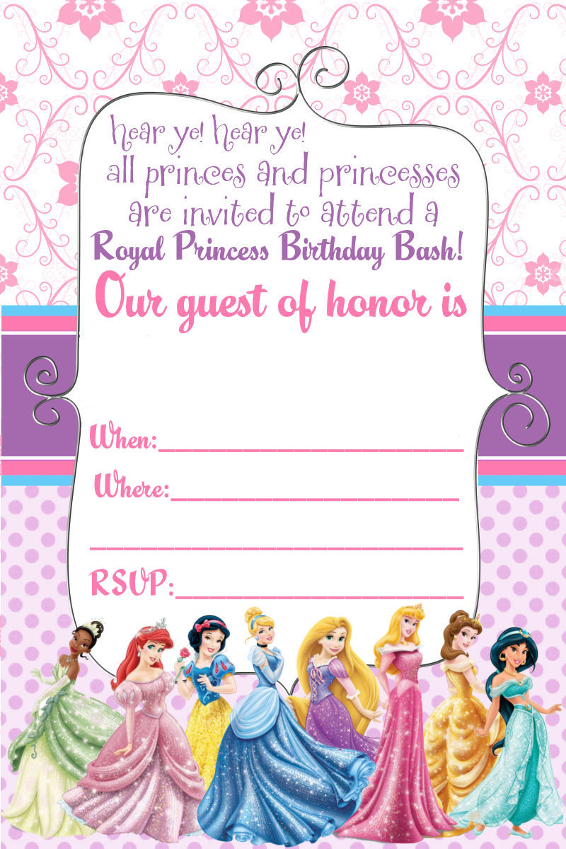 40th Birthday Ideas Disney Princess Birthday Party 