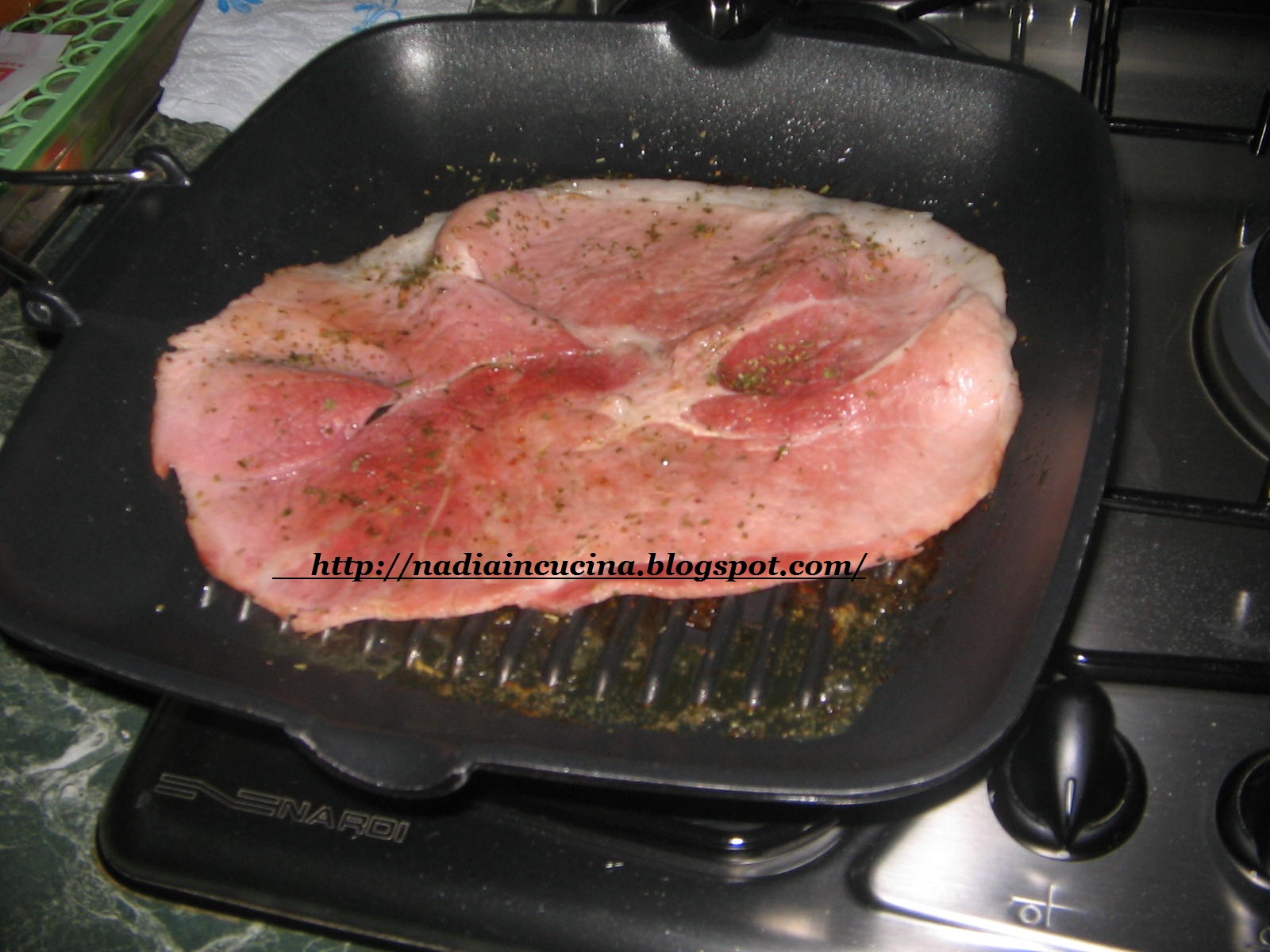 prosciutto cotto alla piastra