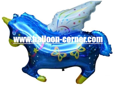 Balon Foil Flying Horse