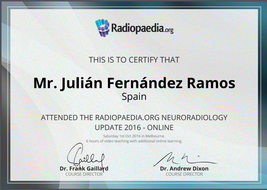 Radiopaedia Neuroradiology