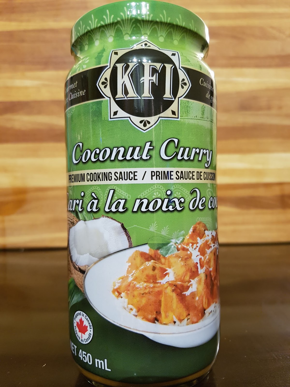 Coconut curry shrimp