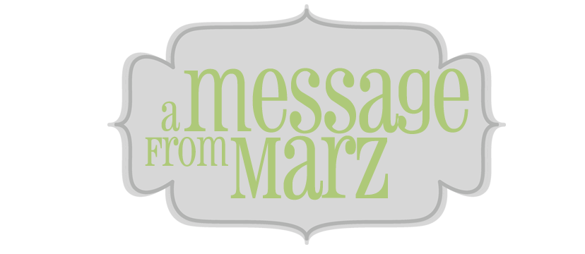 A Message from Marz