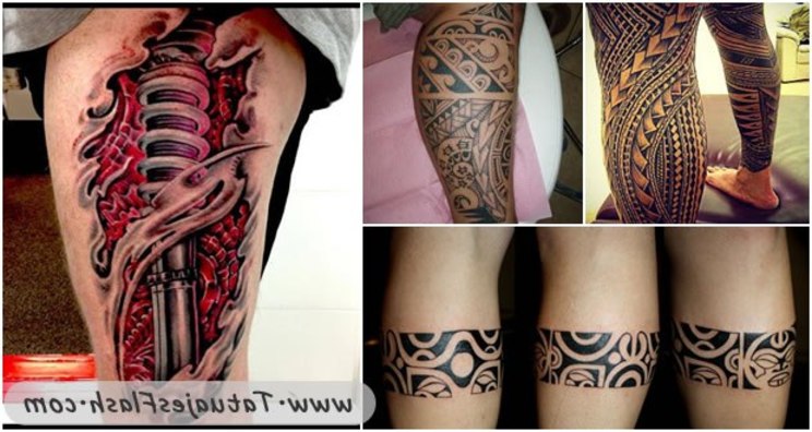 Tatuajes Para Piernas Hombres - Imágenes de tatuajes para piernas hombres