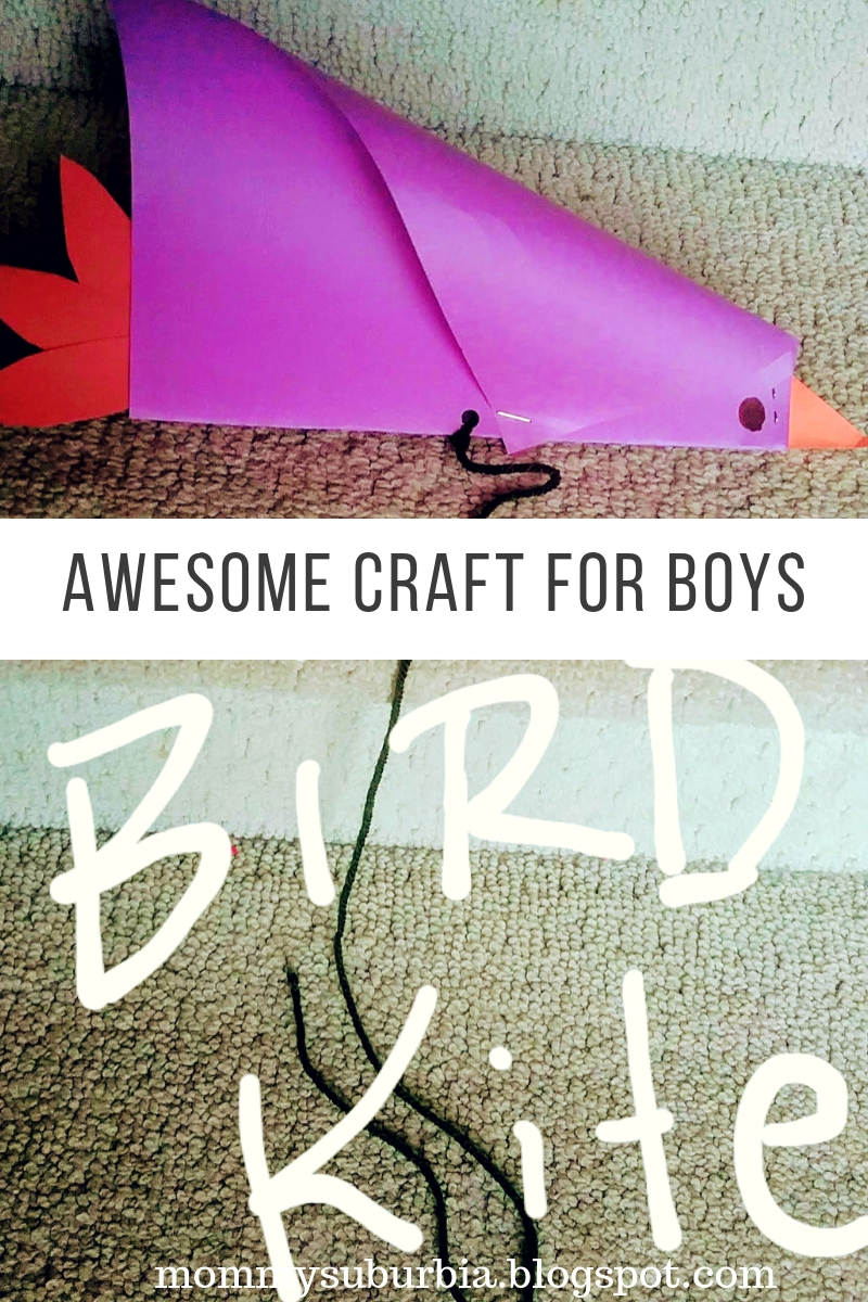 Mommy Suburbia Awesome Science Craft Project For Boys The Bird Kite