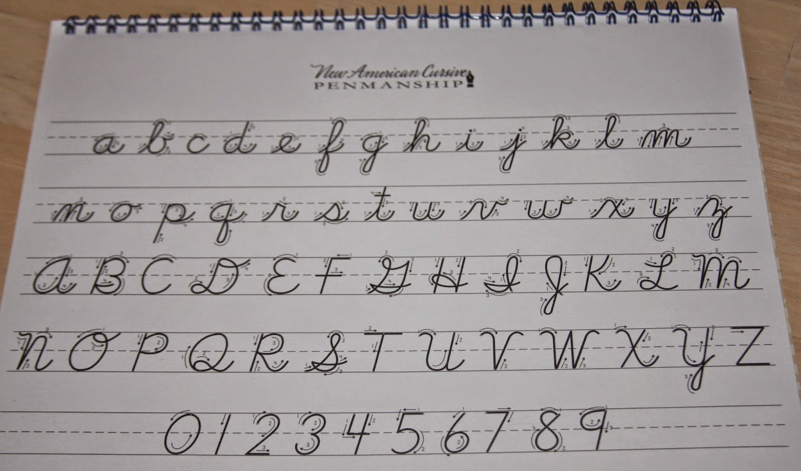A Learning Journey: TOS Review: New American Cursive Penmanship Program ...