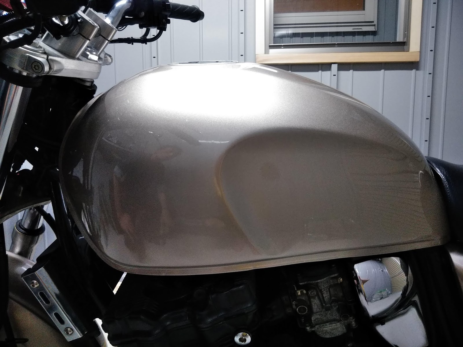 イナズマ400 純正タンク　修正済み イナズマ400 タンク イナズマ400 純正燃料タンク