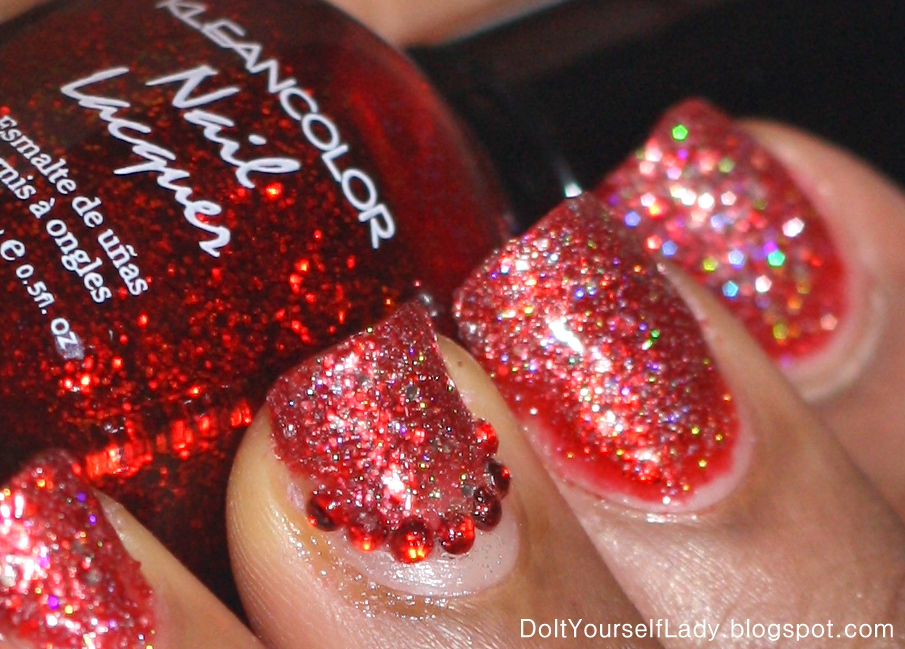 The Do It Yourself Lady: Christmas Day Nails