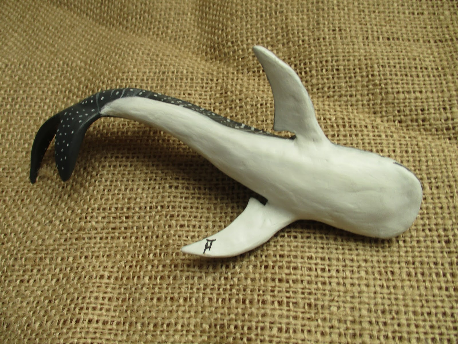 Holly's Creations in Clay Whale Shark Sculpture Process