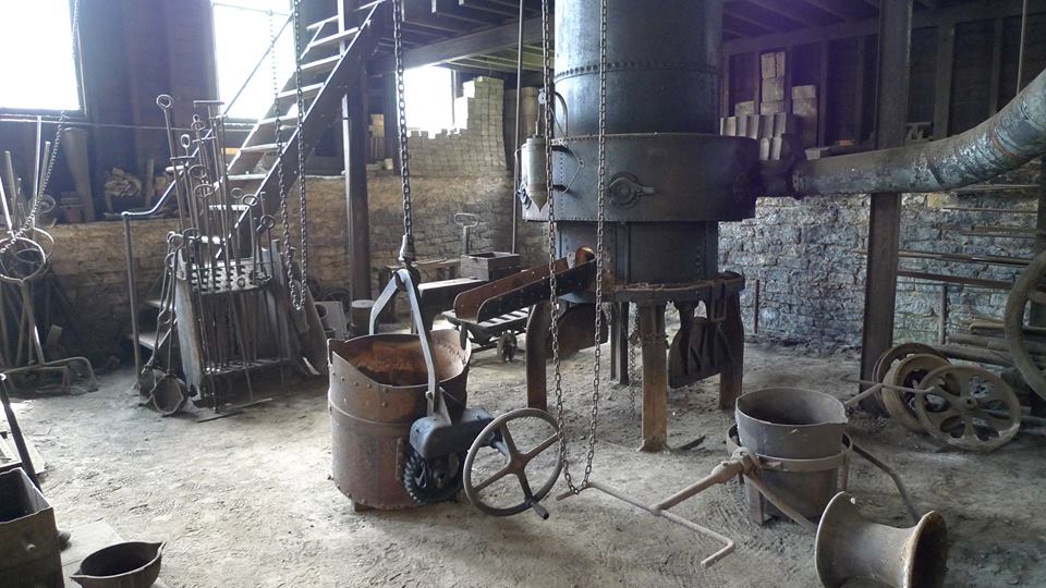 Towns and Nature Rices Landing, PA W. A. Young and Sons Foundry and