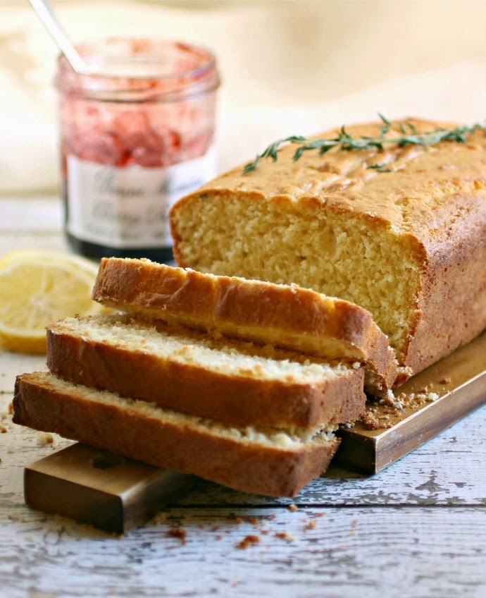Hungry Couple Lemon and Thyme Sweet Cornmeal Loaf