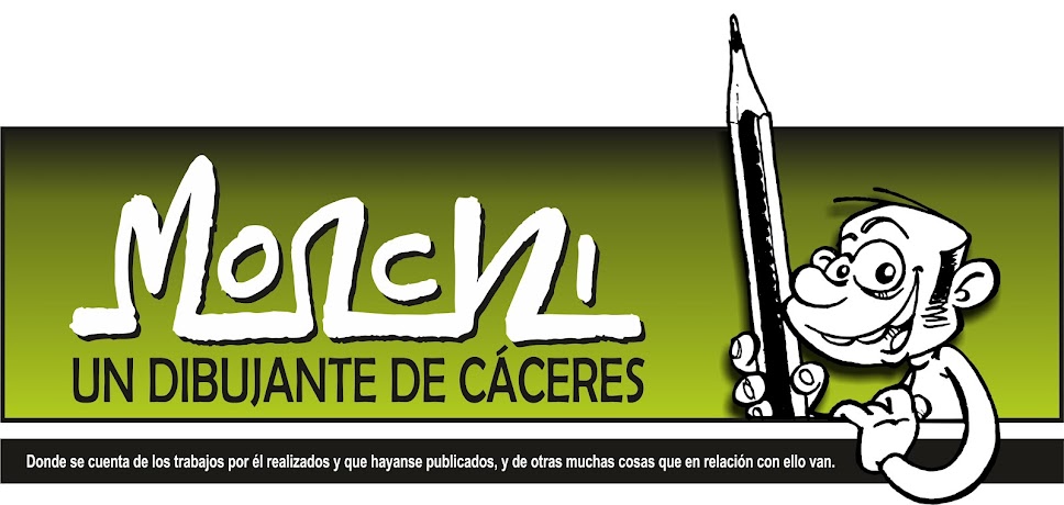 Monchi, un dibujante de Cáceres