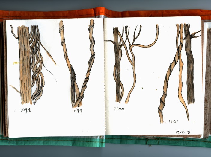 Piecework Wallets & Things Outrageous Trees and Vines, and a Recipe