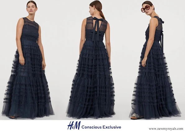 Crown Princess Victoria wore HM Conscious Exclusive Tulle ball dress