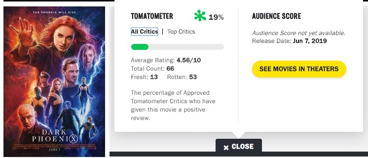 Οι πρώτες κριτικές για το X-Men: Ο Μαύρος Φοίνικας δεν είναι και οι καλύτερες 2