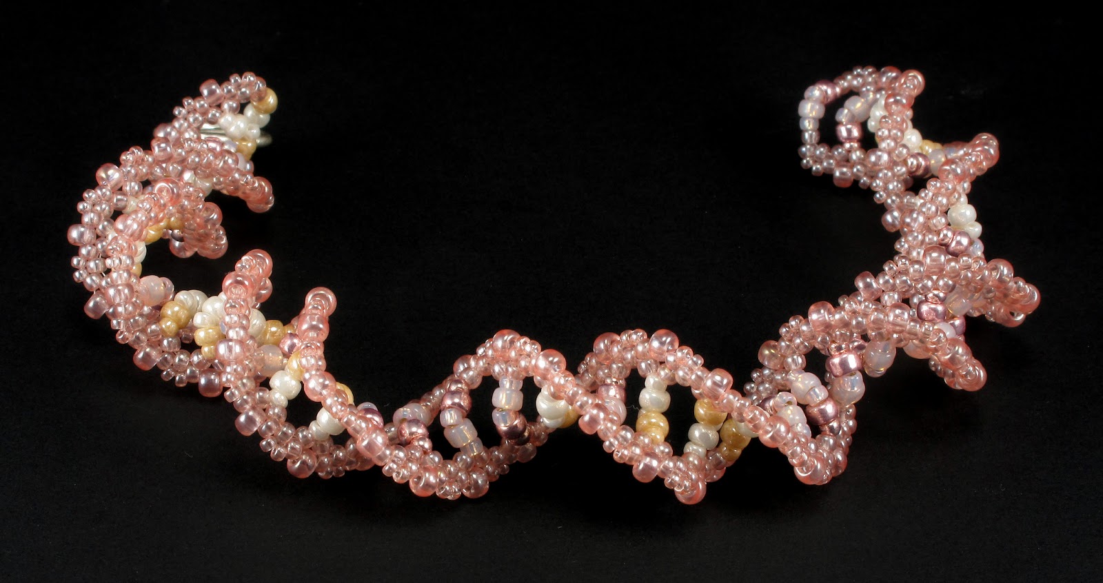 Bead Origami Beaded DNA Bracelet