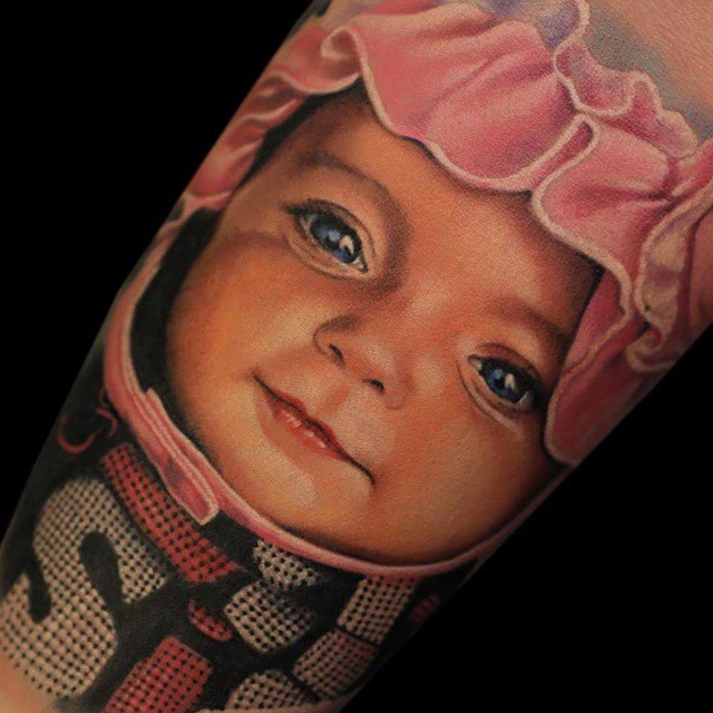 Baby Face Tattoo Z Tattoo Geek Ideas For Best Tattoos