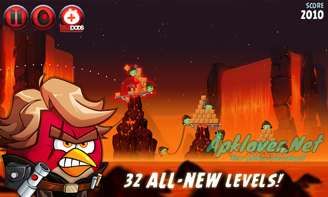 Angry Birds Star Wars 2 MOD APK unlimited powerup Angry Birds Star Wars 2 MOD APK