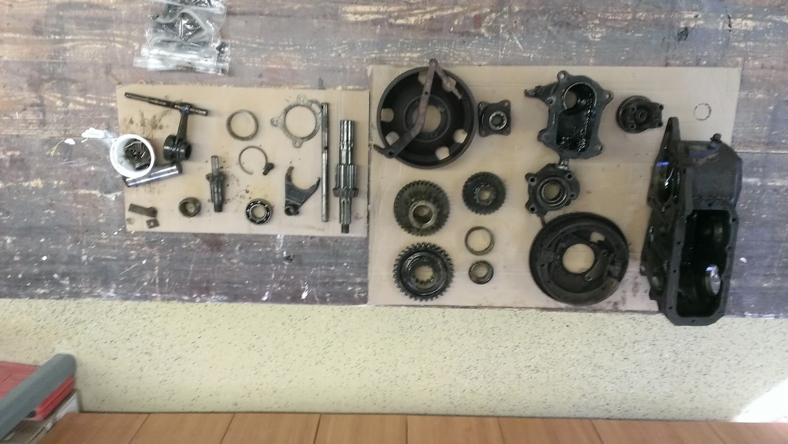 1967 Jeep CJ5 restoration Dana 18 transfer case