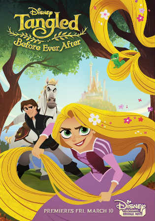 Tangled Before Ever After 2017 WEB-DL 180MB Hindi Dual Audio 480p