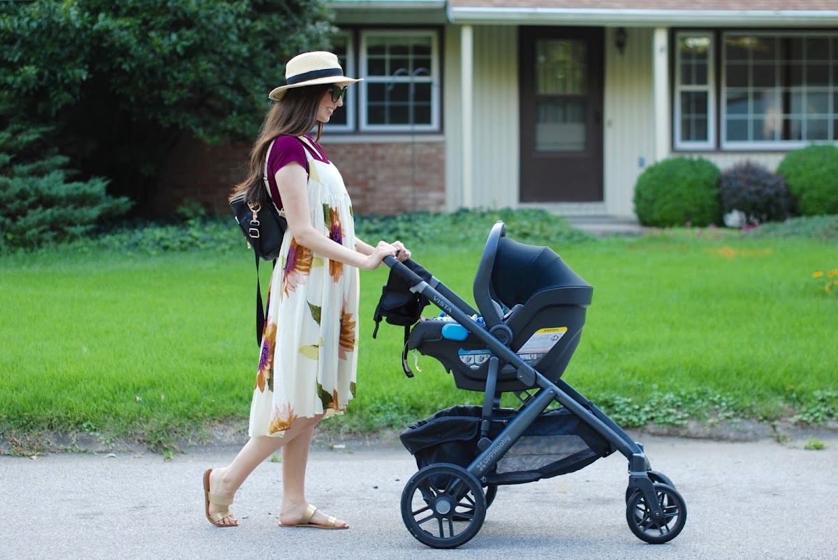 uppababy vista with mesa car seat