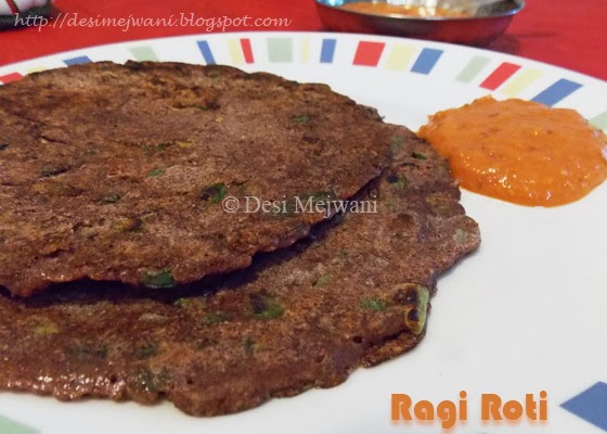 Finger Millet Pancake/ Ragi Rotti - Authentic and Instant Version ...