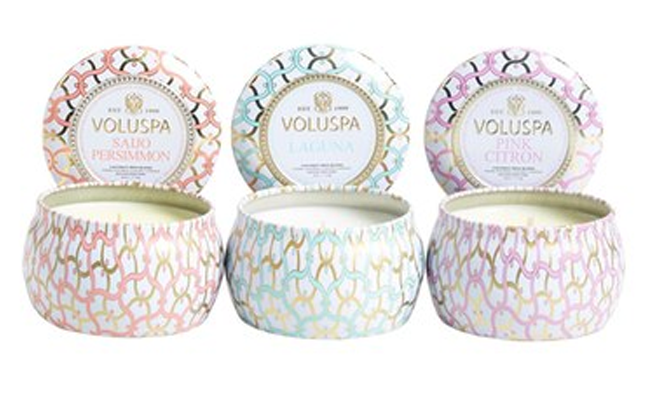 Nordstrom Anniversary Sale: Voluspa 'Maison Blanc' Mini Tin Candle Trios 