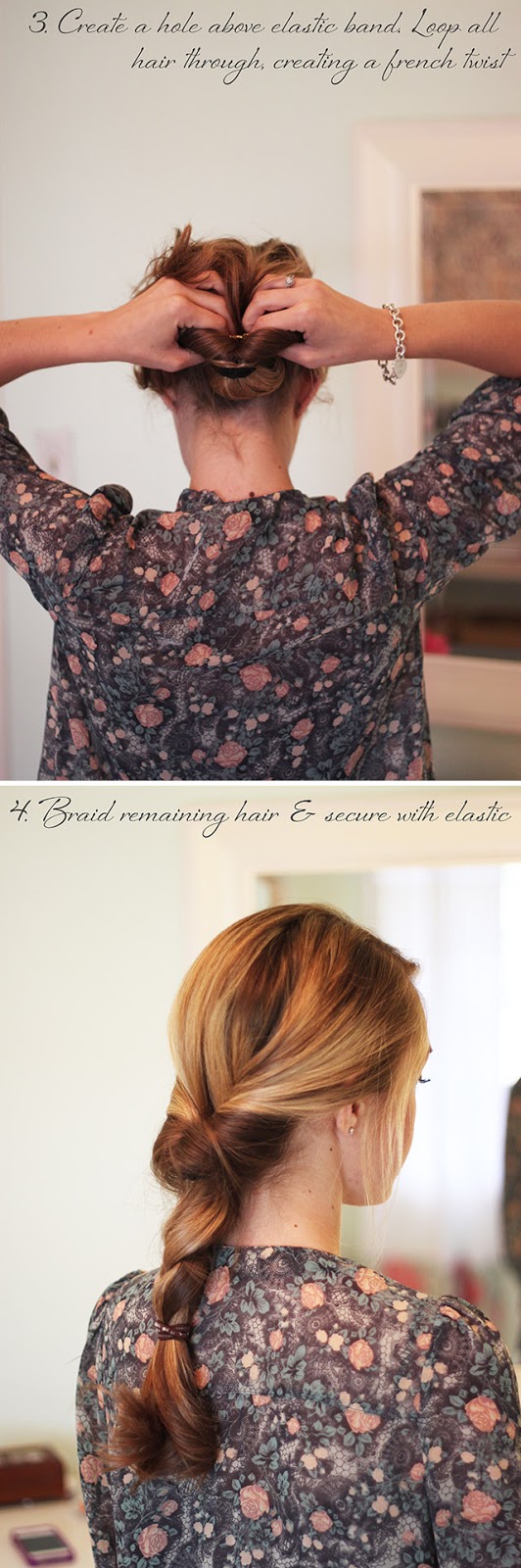 French Twist Braid Tutorial Michaela Noelle Designs