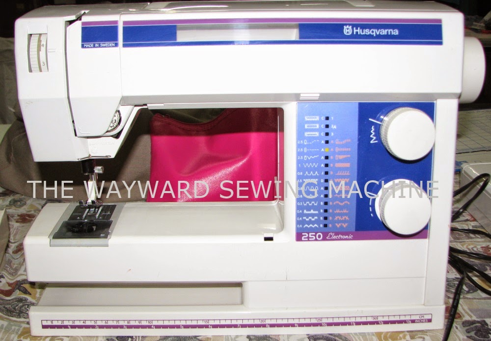 The Wayward Sewing Machine Janome and Husqvarna 250