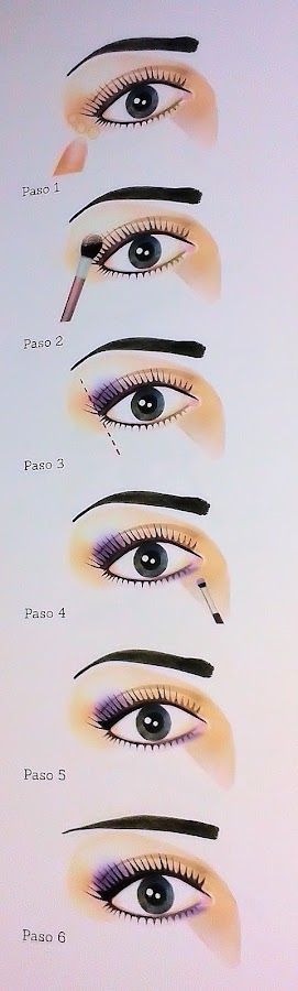 Pasos para maquillar ojos caídos