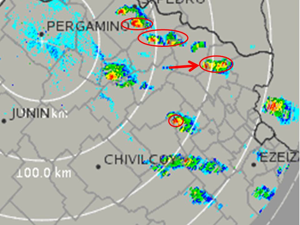 EL MUNDO DEL TIEMPO ZARATE CAIDA DE GRANIZO