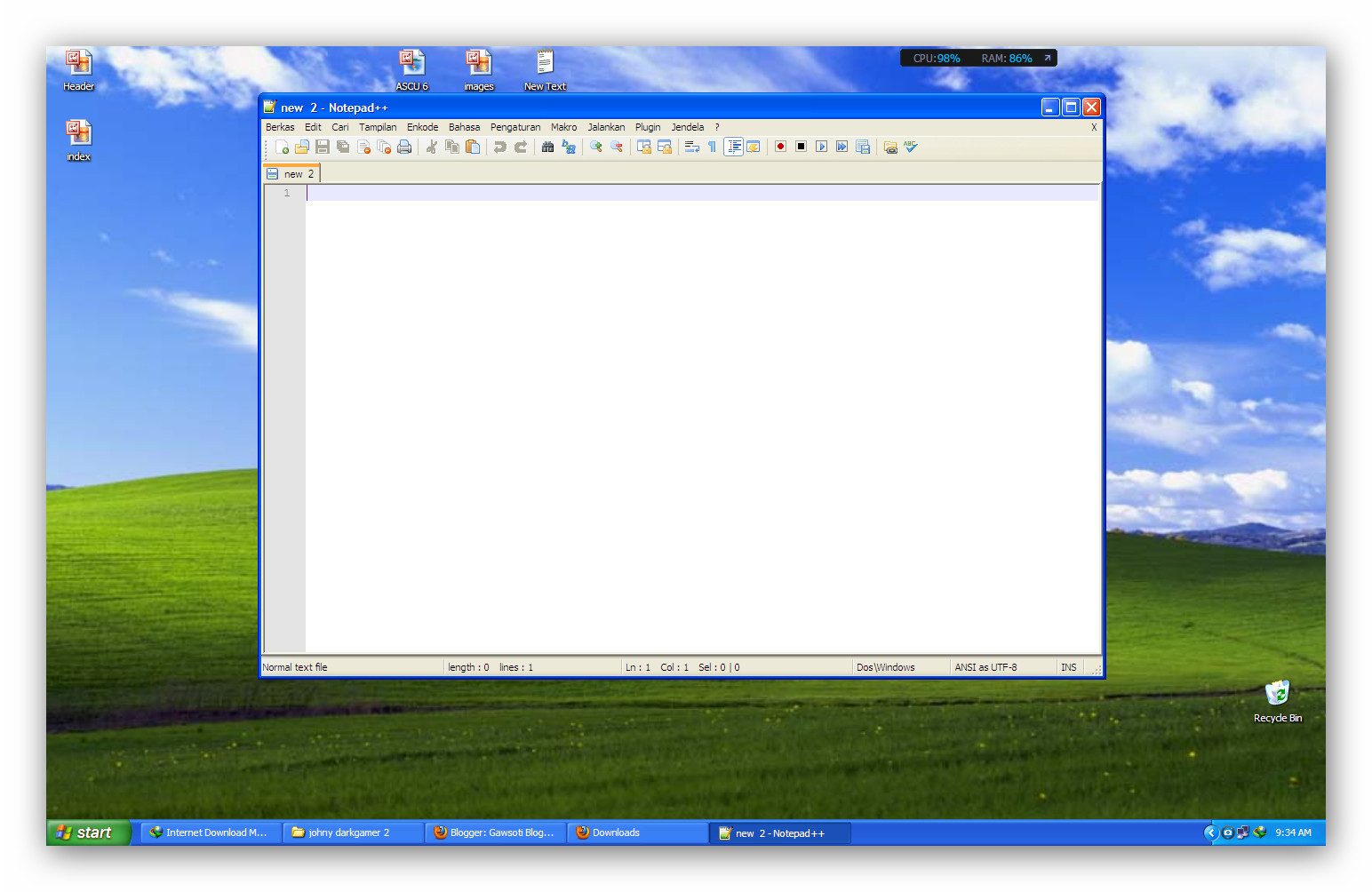 Notepad ++ 6.2.2 Full Version Gawsoti Blog's