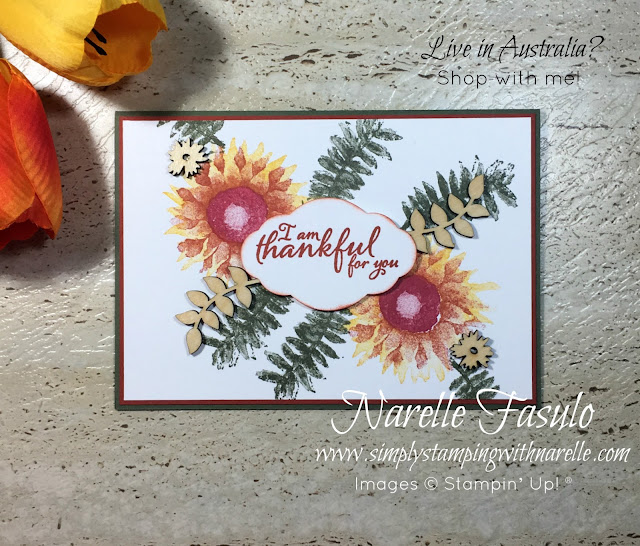 Painted Harvest - A gorgeous floral stamp set that creates the most amazing 3d look flowers - Simply Stamping with Narelle - get yours here - https://www3.stampinup.com/ecweb/default.aspx?dbwsdemoid=4008228
