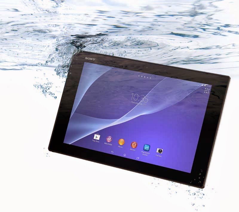 Sony Xperia Z2 Tablet, world¡¯s slimmest and lightest waterproof tablet Sony Xperia Z2 Tablet LTE