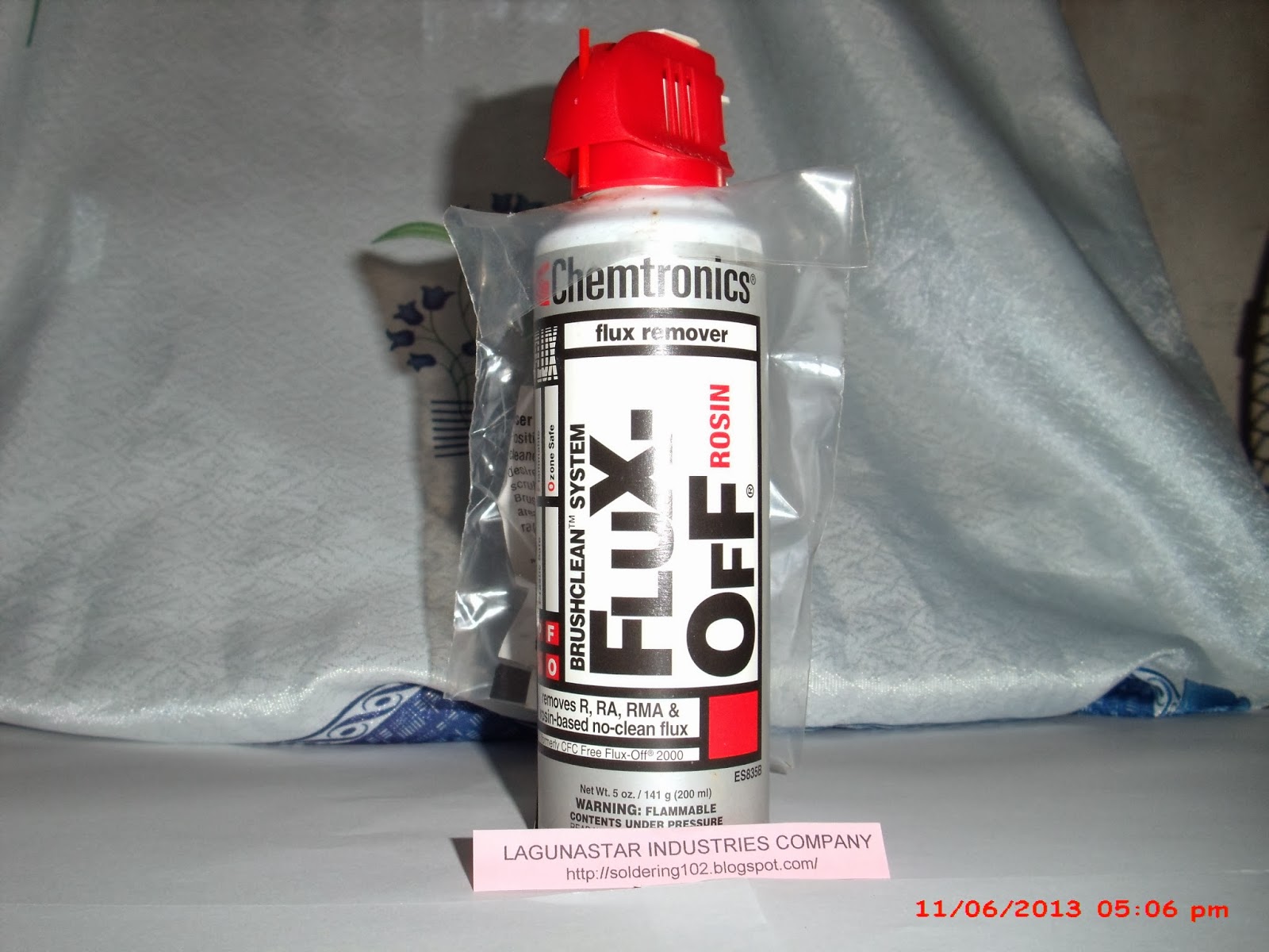 Soldering, AntiStatic, ThermoMeters Philippines Chemtronics ES835B FluxOff® rosin flux