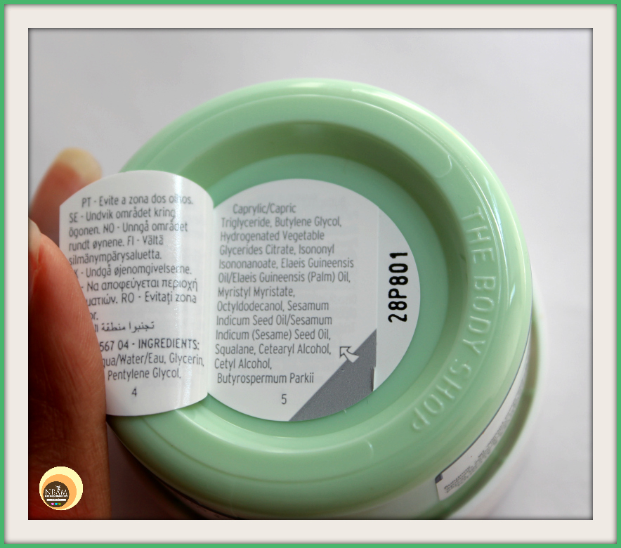 Natural Beauty And Makeup The Body Shop Aloe Soothing Night Cream