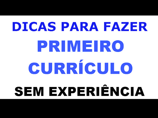 sem experiencia