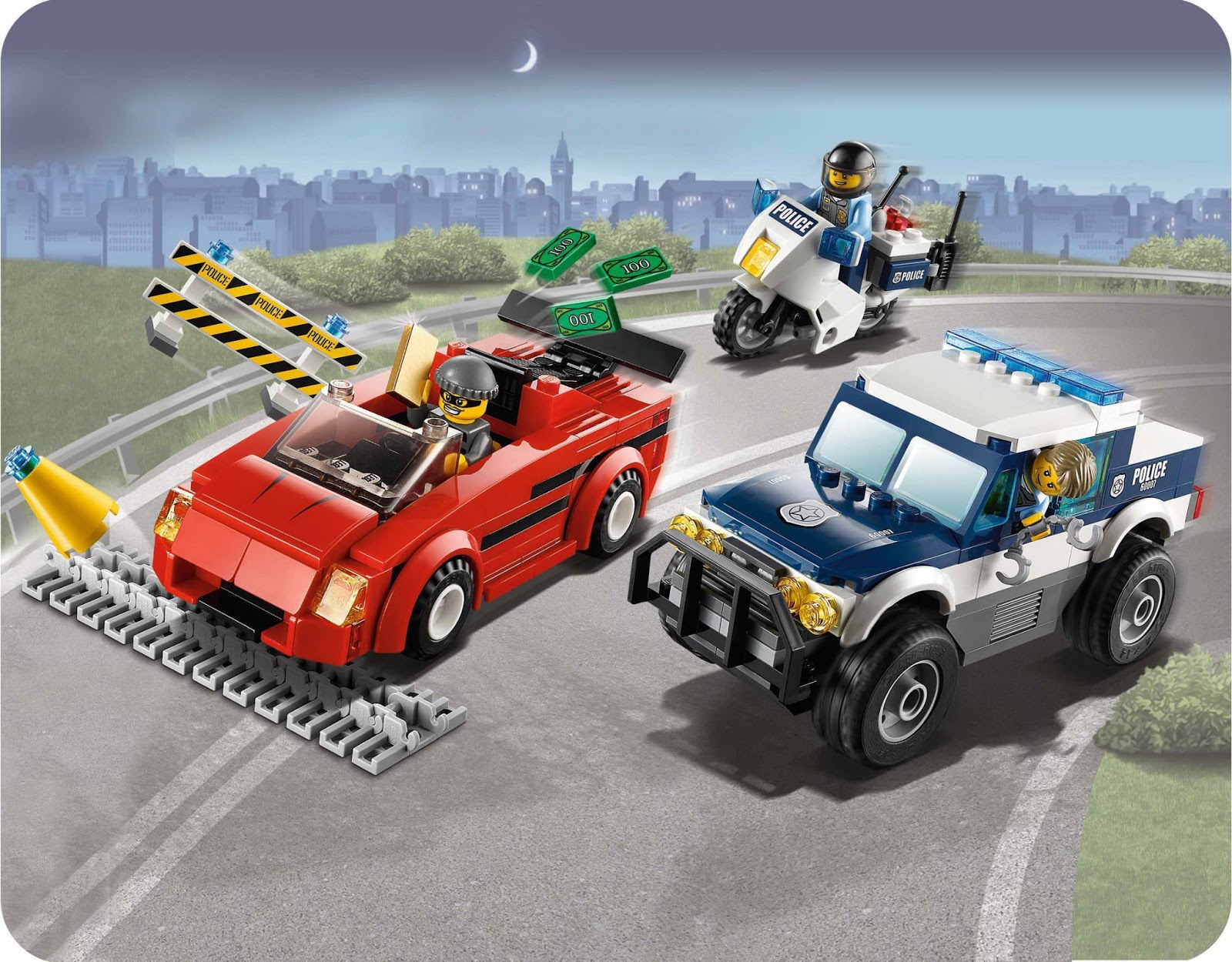oneTWOBRICK.com: set database: LEGO 60007 high speed chase