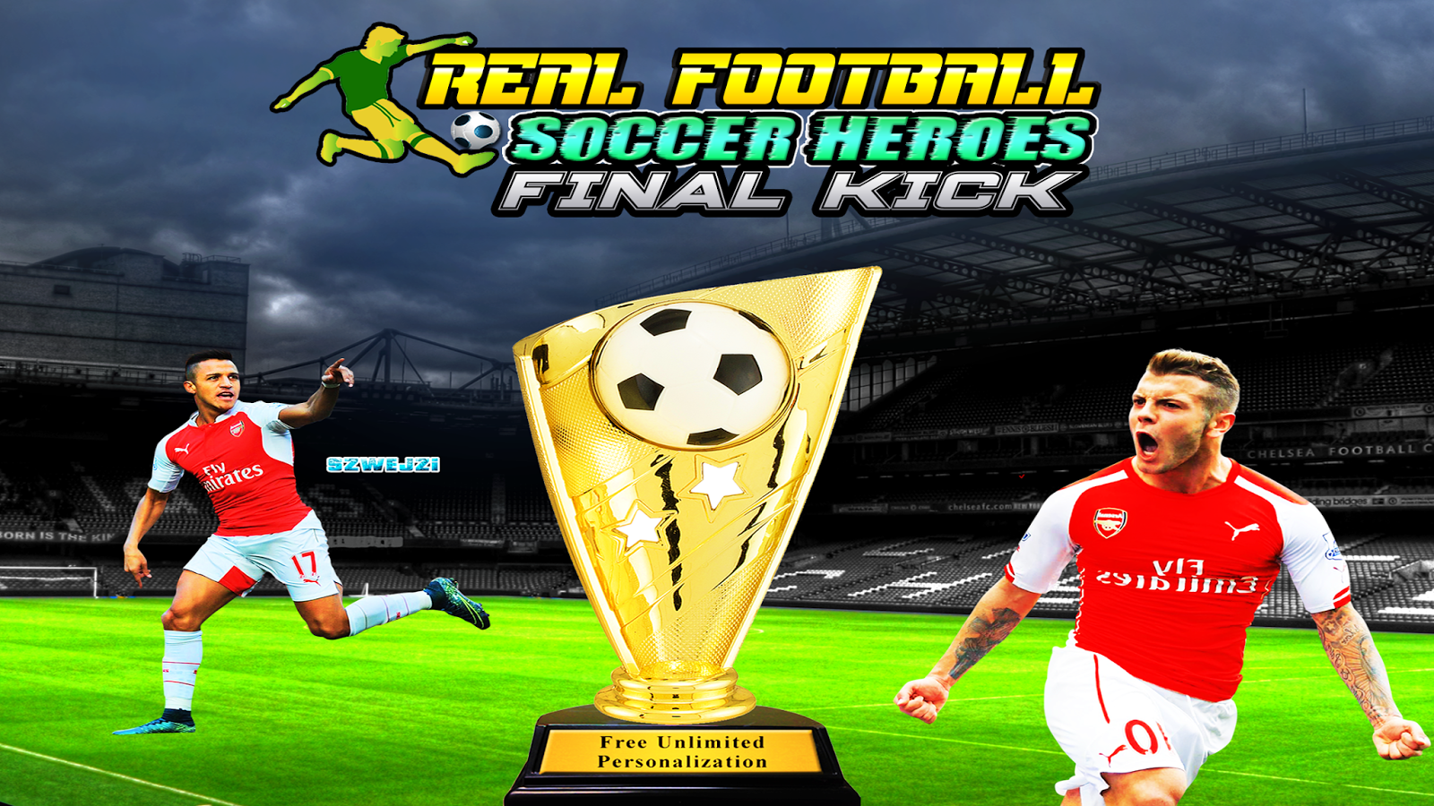 Real Football Soccer Heroes Final Kick Game Concept Studieo