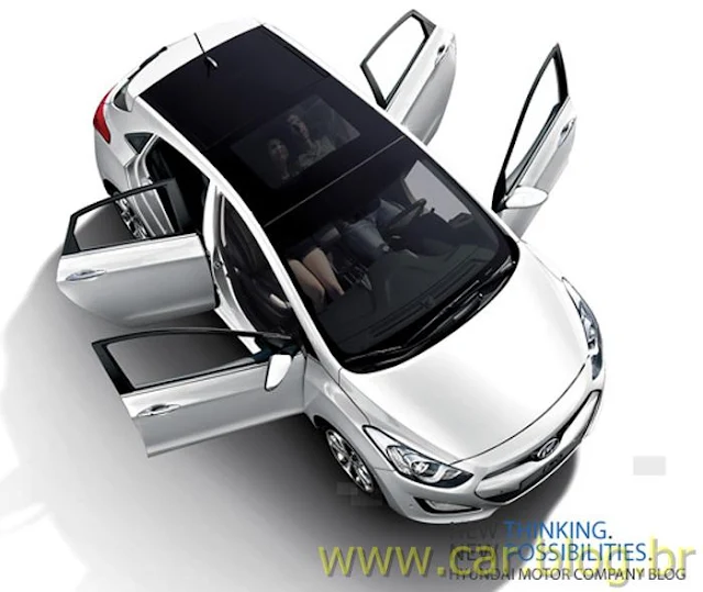 Novo Hyundai i30 2012 - teto-solar