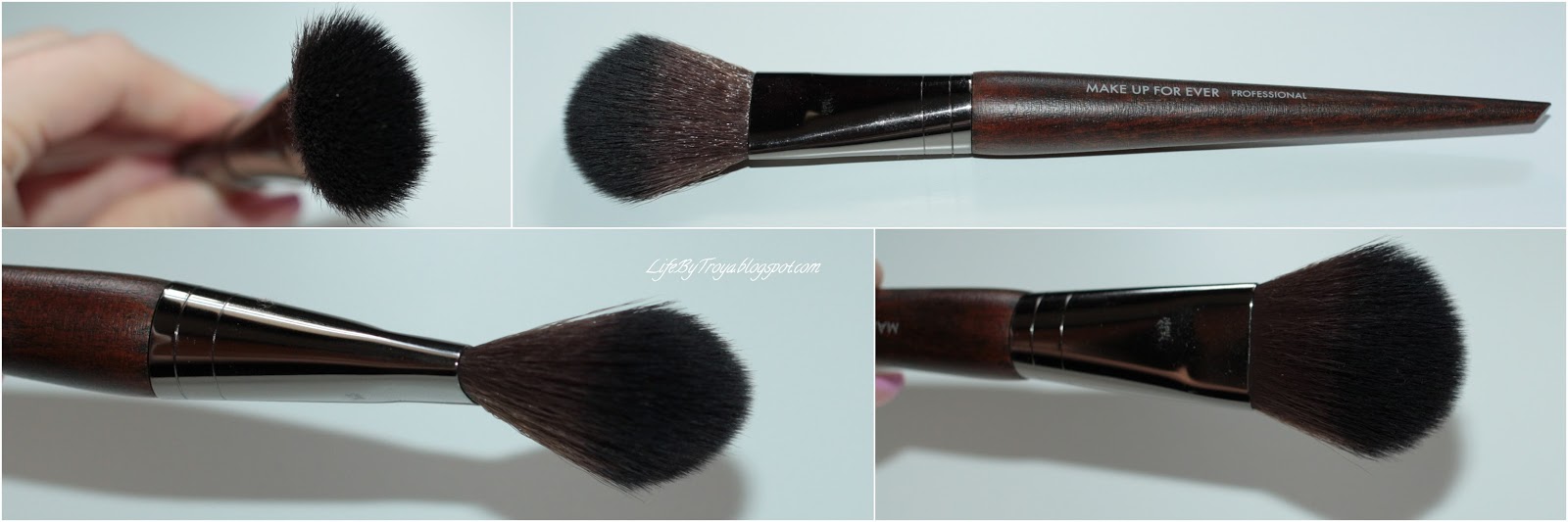Review Make Up For Ever Brushes 102, 156, 218 Troya's Land