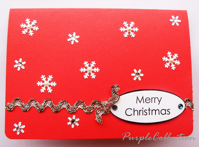 Snowflakes Card, christmas, snowflakes