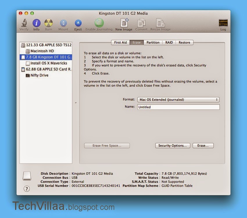 How to Install OS X Yosemite TechVillaa