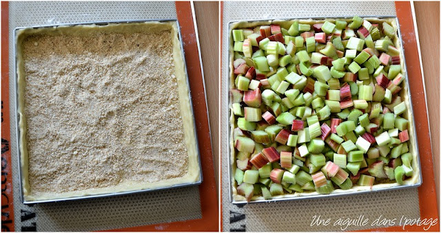 tarte à la rhubarbe