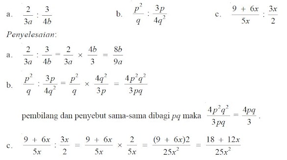 27+ Contoh Soal Perkalian Dan Pembagian Bentuk Aljabar Kelas 7