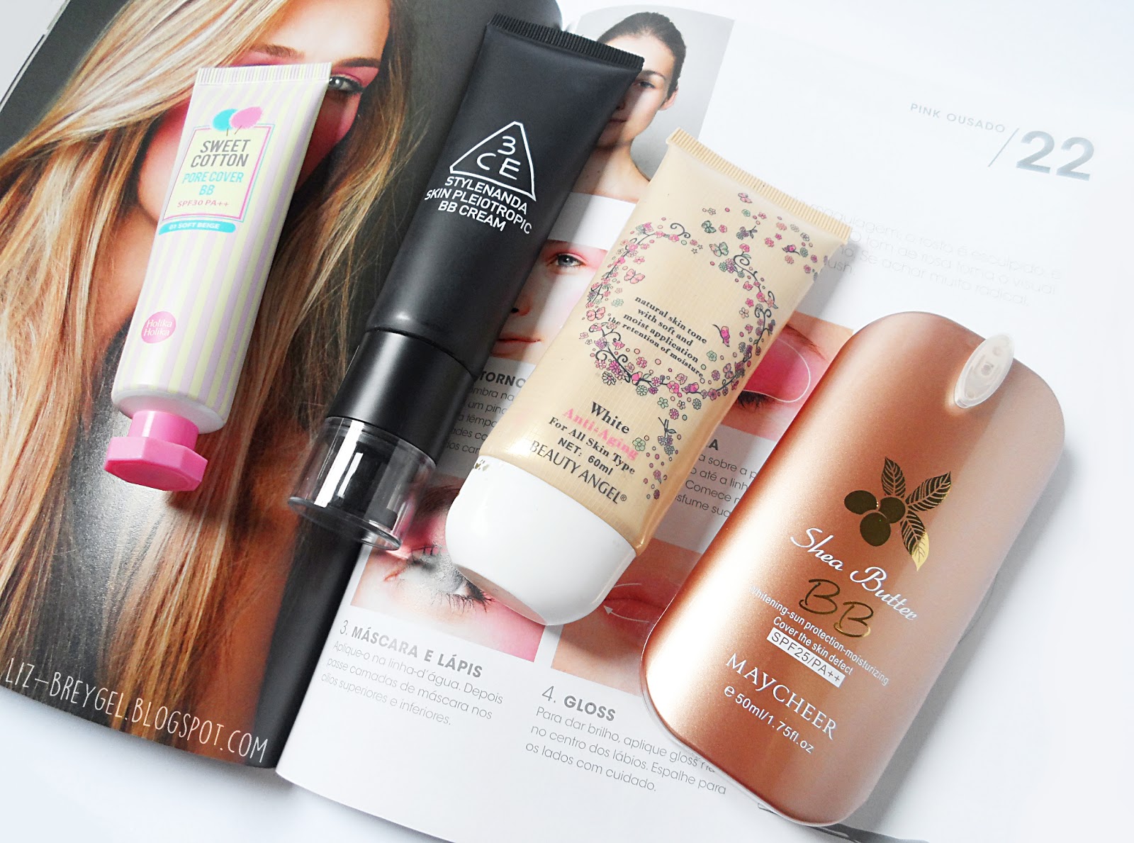 bb cream holika holika 3 concept eyes maycheer beauty angel review swatches liz breygel blogger pictures
