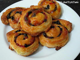 Obsesi Roti 2: Pain au  Raisin (Roti Gulung Kismis) JTT