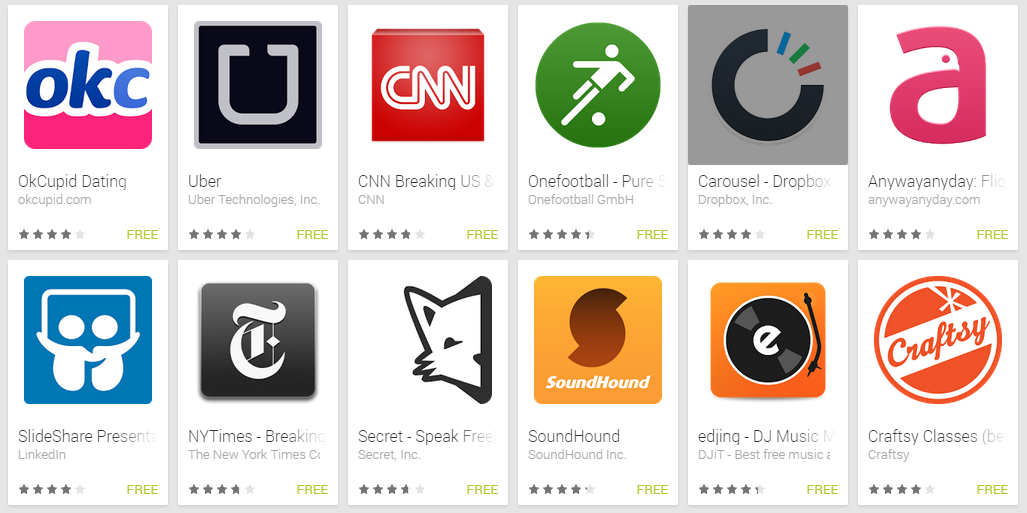 Google Outs "Best Apps of 2014" List